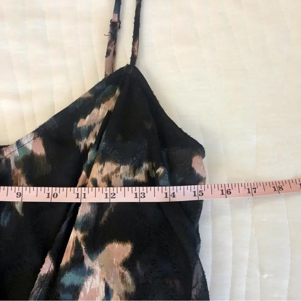 NWT Willow & Clay Black Floral Tank Top - Picture 7 of 16